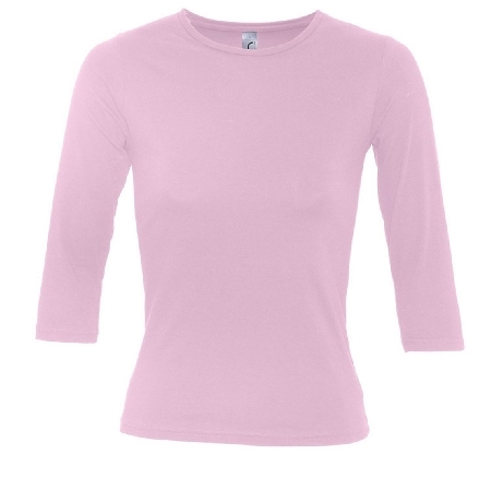 tee shirt manche trois quart femme
