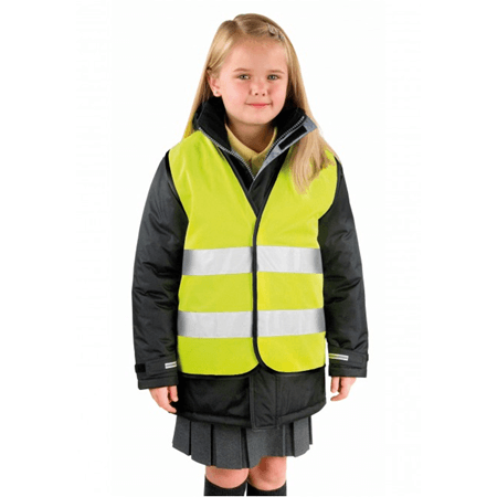 Gilet De Sécurité Enfant Publicitaire, Core Junior Safety Vest, Vestes  personnalisées