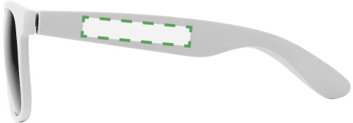 Sur le côté gauche