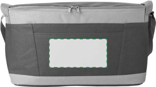 Sur la poche face avant