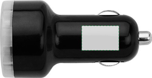 Sur le côté gauche