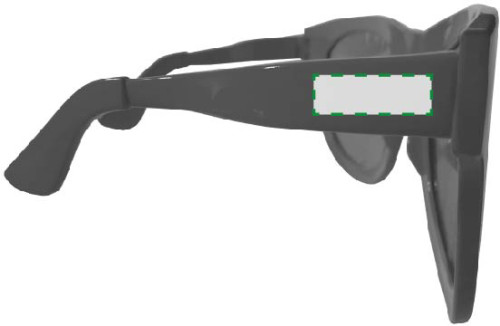 Sur le côté gauche