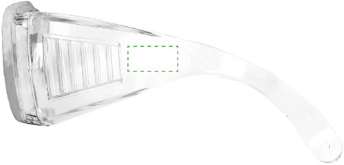 Sur le côté gauche