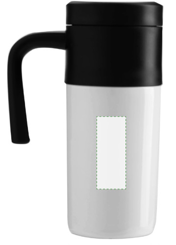 Sur le côté gauche