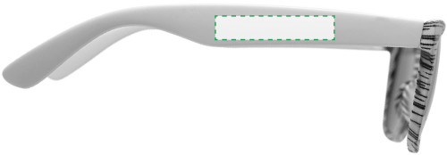 Sur le côté gauche