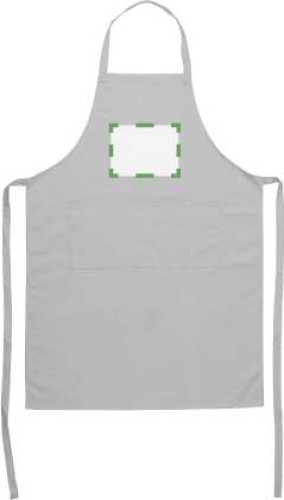 Sur la poche face avant