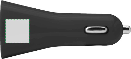 Sur le côté gauche