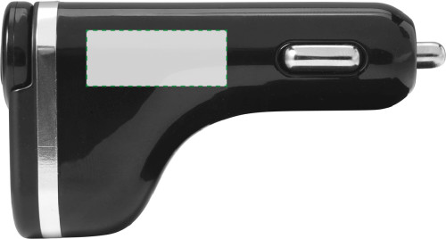 Sur le côté gauche