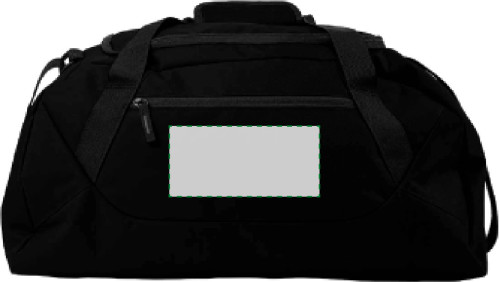 Sur la poche face avant