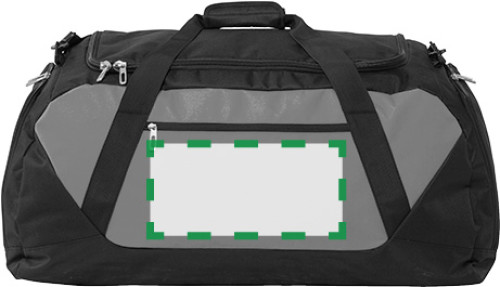 Sur la poche face avant