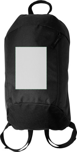 Sur la poche face avant