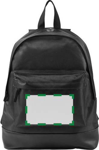 Sur la poche face avant