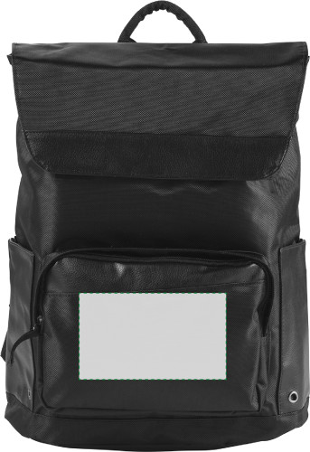 Sur la poche face avant