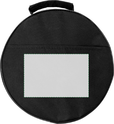 Sur la poche face avant