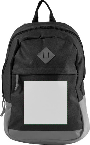 Sur la poche face avant