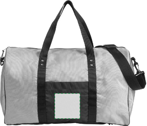 Sur la poche face avant