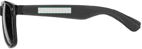 Sur le côté gauche