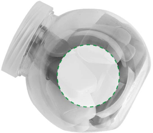 Sur le côté gauche