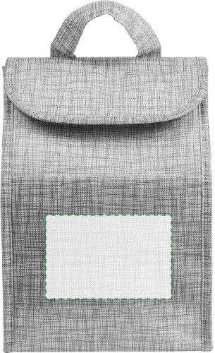 Sur la poche face avant