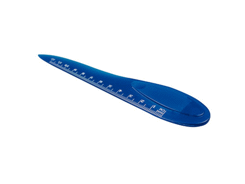 3 en 1, règle, ouvre-lettres, mémo-clip