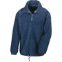 Active fleece lined pull over polaire doublée col  Au choixNavy