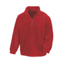 Active fleece top polaire col zippé Au choixRed