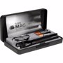 Aluminium torch Mag-lite mini with pocket knife Vi Noirnoir