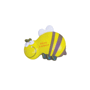 Anti-stress Abeille publicitaire Jaunejaune