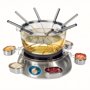 Appareil à fondue 8 personnes Au choixSilver