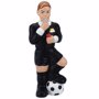 Arbitre de foot anti stress NoirNoir