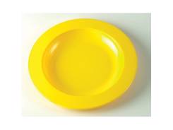 Assiette en plastique