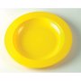 Assiette en plastique JauneJaune