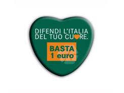 Badge en forme de coeur