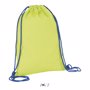 Bagagerie sol's district VertLime fluo / Royal