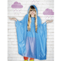 Bailey - poncho enfant Bleubleu