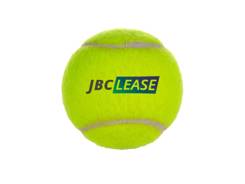Balle de tennis jaune personnalisée