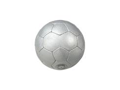 Ballon de football argent