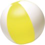 Ballon de plage gonflables en PVC Au choixjaune/blanc
