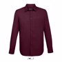 Chemise sol's baltimore fit RougeBordeaux moyen