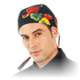 Bandana de cuisinier Au choixpolyester/coton