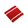 Bandeau poignet sport Au choixRed / White