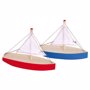 Bateau miniature BleuBleu ou rouge