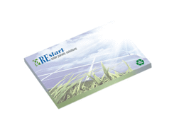 Bloc repositionnable papier recyclé 101x75mm