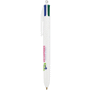 Bic® 4 colours bille Blancblanc