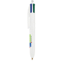 Bic® 4 colours mini Blancblanc
