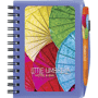 Bic® notebooks plastic cover fashion colours brite Au choixpourpre givré