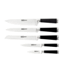 Bloc design 5 couteaux inox Kitchen Artist Au choixargenté/noir