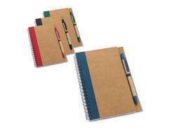 Carnet kraft et stylo