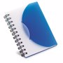 Bloc-notes semi-rigide personnalisé BleuBleu
