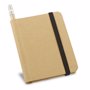 Bloc-notes A7 avec crayon Ecru naturelNaturel